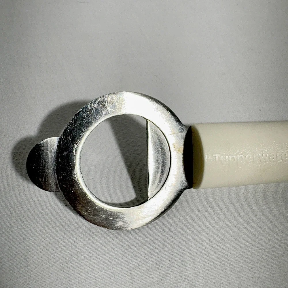 Vintage Tupperware Heavy Duty Bottle Opener Blue Tip 7.5 Inch